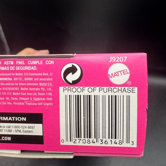 2007 Holiday Wishes Blonde Barbie Snowflake Ornament Included Mint Condition - Picture 4 of 7